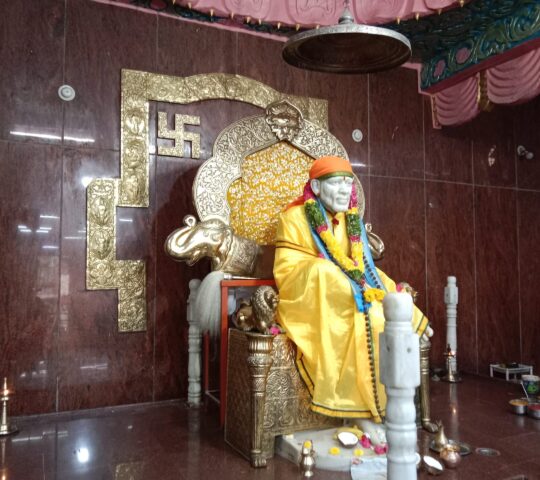 Shiridi Sai Baba Temple  , Krishna Reddy Pet Rd, Raghavendra Colony, Ramachandrapuram, Hyderabad, Telangana