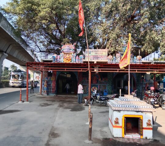 Sri Jaya Durga Maisamma Temple , Mumbai Hwy, Hyder Nagar, Hyderabad, Telangana 500072