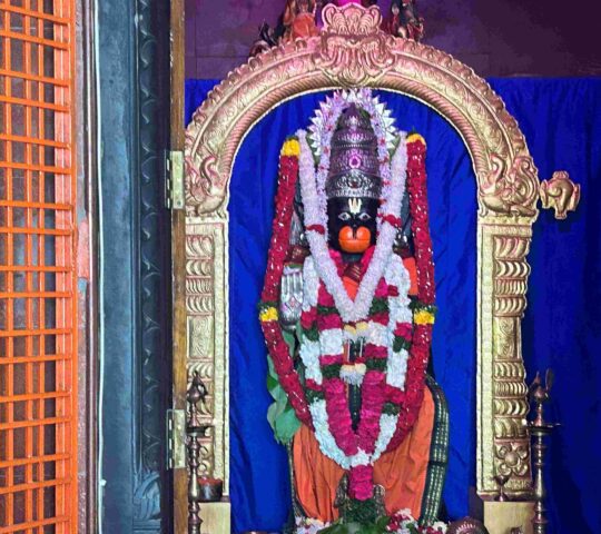 Sri Abhaya Veeranjaneya Swamy Temple , Gokul plots, Hyderabad  , Telangana