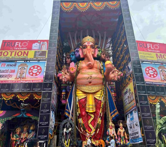 Khairatabad Ganesh 2024 , Indira Nagar, Khairtabad, Hyderabad, Telangana 500004