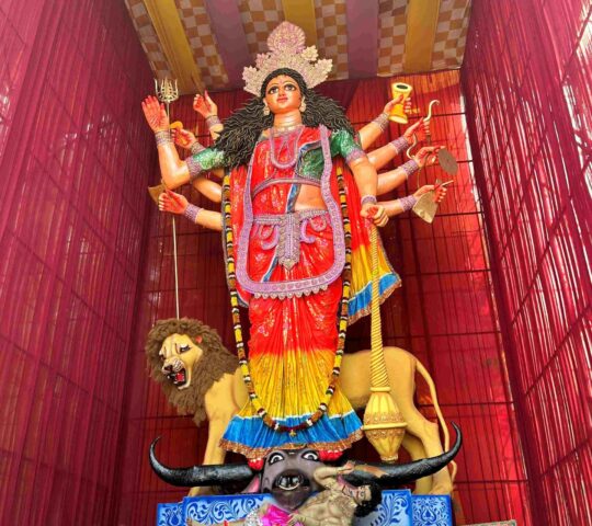 65 Feet Big Durga maata – Esamiya Bazaar – Koti – Hyderabad