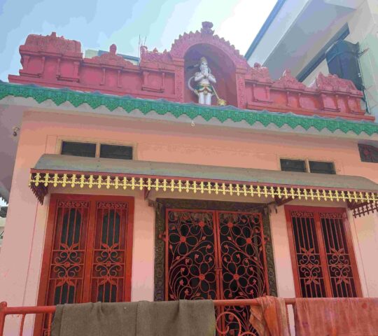 Katta Hanuman Temple , Ravul Cheruvu, Manthani, Karimnagar district , Telangana 505184