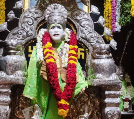 Shirdi Saibaba Temple , Sunday Market , Gandhi Nagar, Brindavan Colony, Nellore, Andhra Pradesh 524001