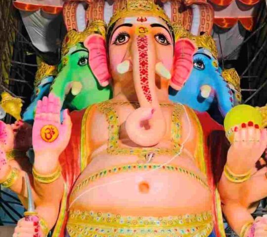 Khairtabad Big Ganesh 2026: 69 Feet Panchamukha Maha Ganapati Details, Height & Timings Khairtabad Big Ganesh 2026: 69 Feet Panchamukha Maha Ganapati Details, Height & Timings